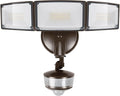 LUTEC 74W 8000 Lumen Motion Sensor Outdoor Lights, 5000K Daylight, IP65 by LUTEC