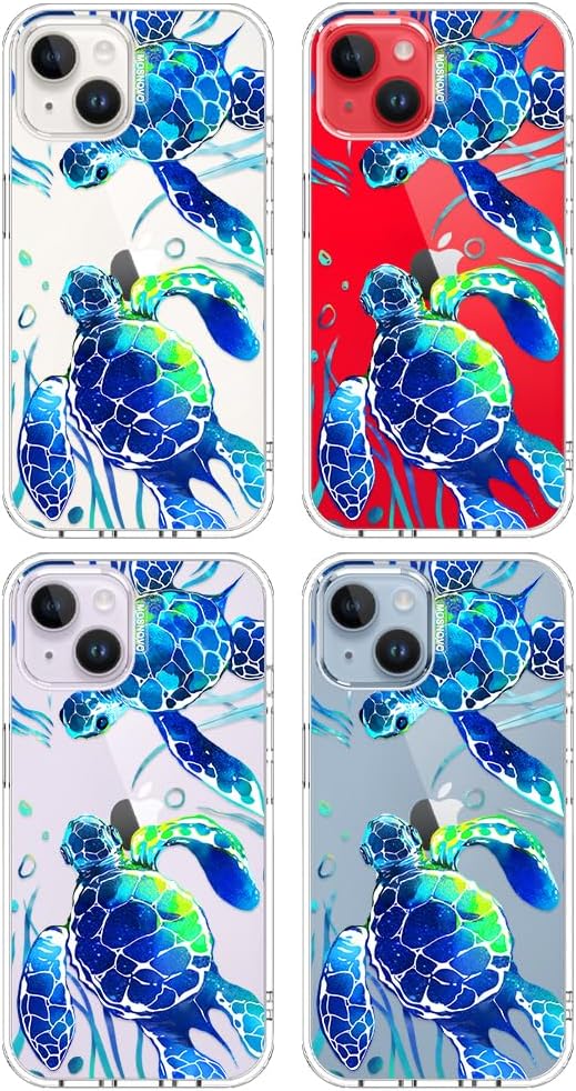 MOSNOVO for iPhone 13/14 Case | Military Grade 6.6ft Drop Tested | Clear - Image 3