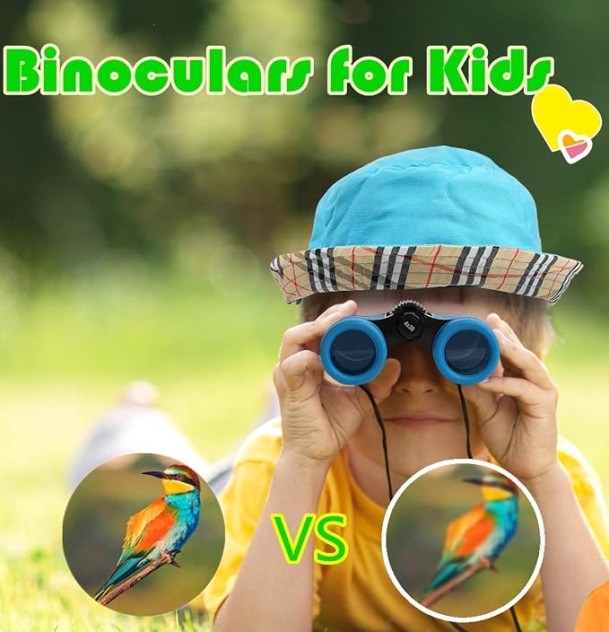 Scotamalone Kids Binoculars Shock Proof Toy Binoculars Set - Image 6