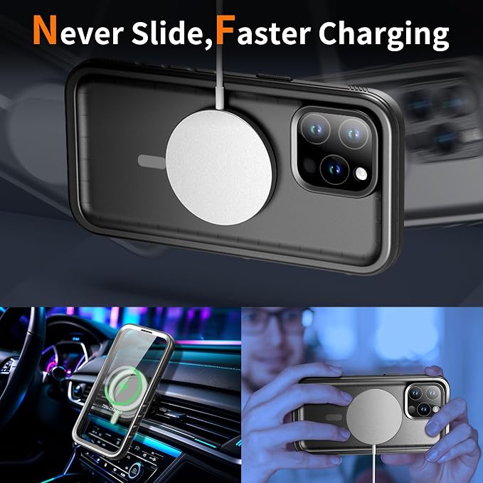 Cozycase for iPhone 15 Pro Max Waterproof Shockproof Dustproof Case - Image 6