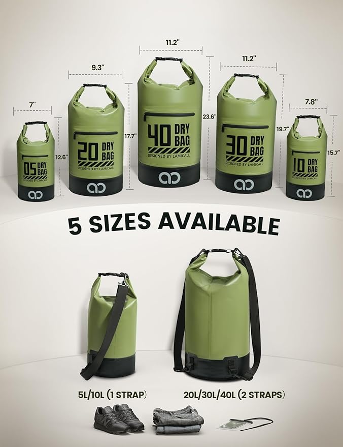 Lamicall Waterproof Dry Bag - Image 2