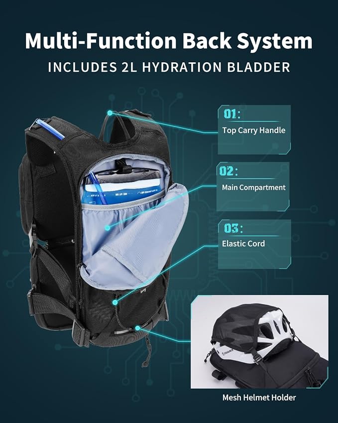 Blue Quartz 3-in-1 Running Vest - Image 4