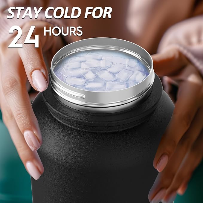 Navigate 40 oz Insulated Stainless Steel Sports Water Bottle - Image 7