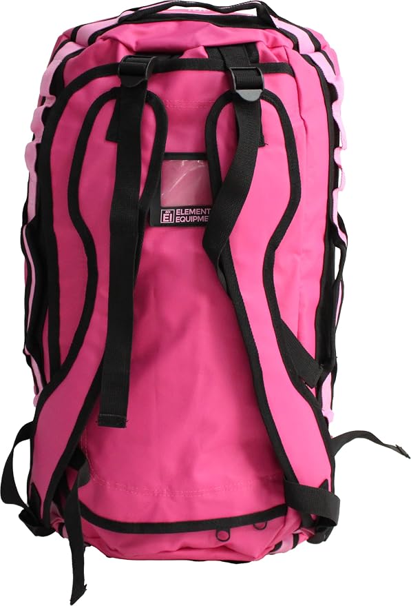 Element Equipment Trailhead Duffel Bag Shoulder Straps Waterproof Fuschia/Pink - Image 4