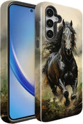 Compatible for Samsung Galaxy S26 Ultra 5G Case, Dual Layer Heavy Duty 2 in 1 by BSMOSPER