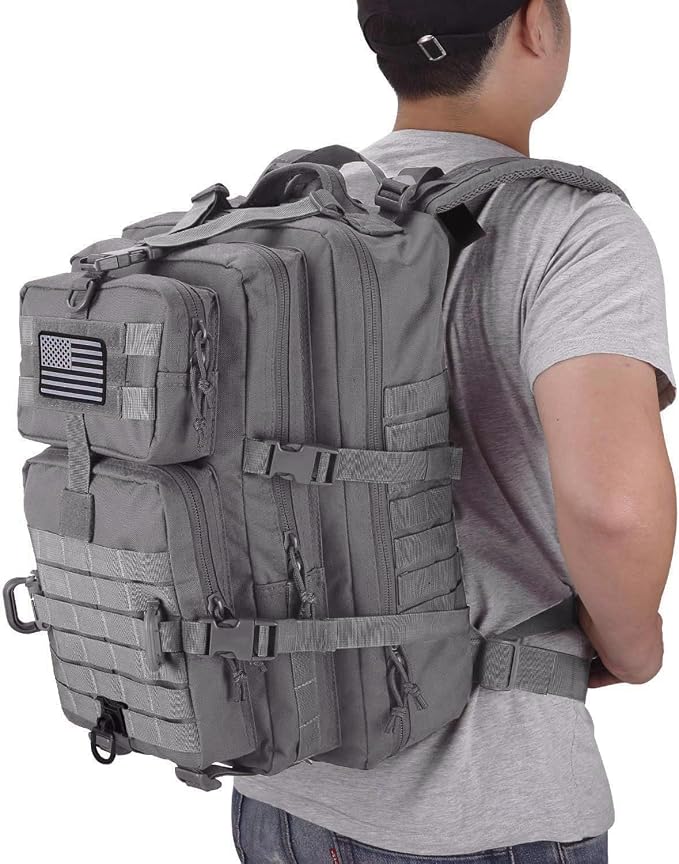 Hannibal Tactical MOLLE Assault Backpack, Tactical Backpack Military Army - Image 7