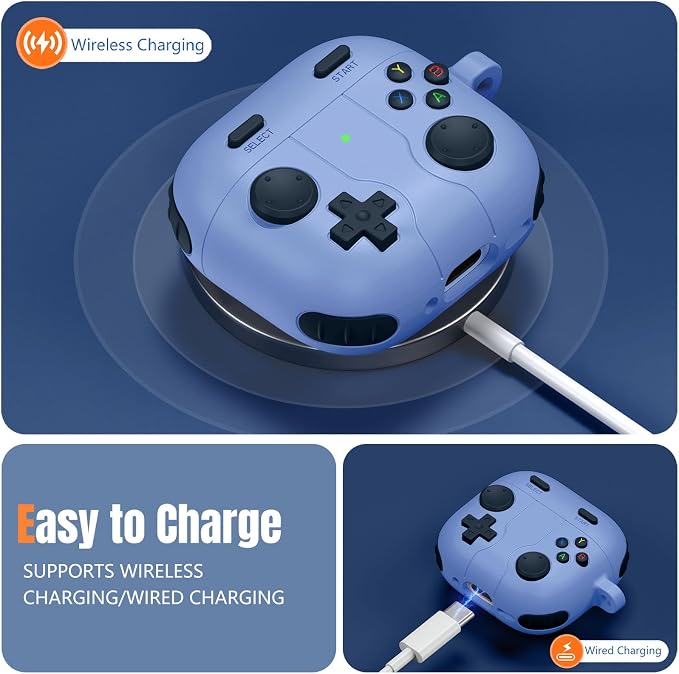 Getino Game Case for AirPods 4 2024 Cover - Image 5