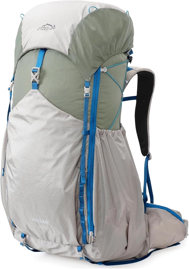 IX INOXTO 55L Internal Frame Waterproof Hiking Camping Backpack by INOXTO