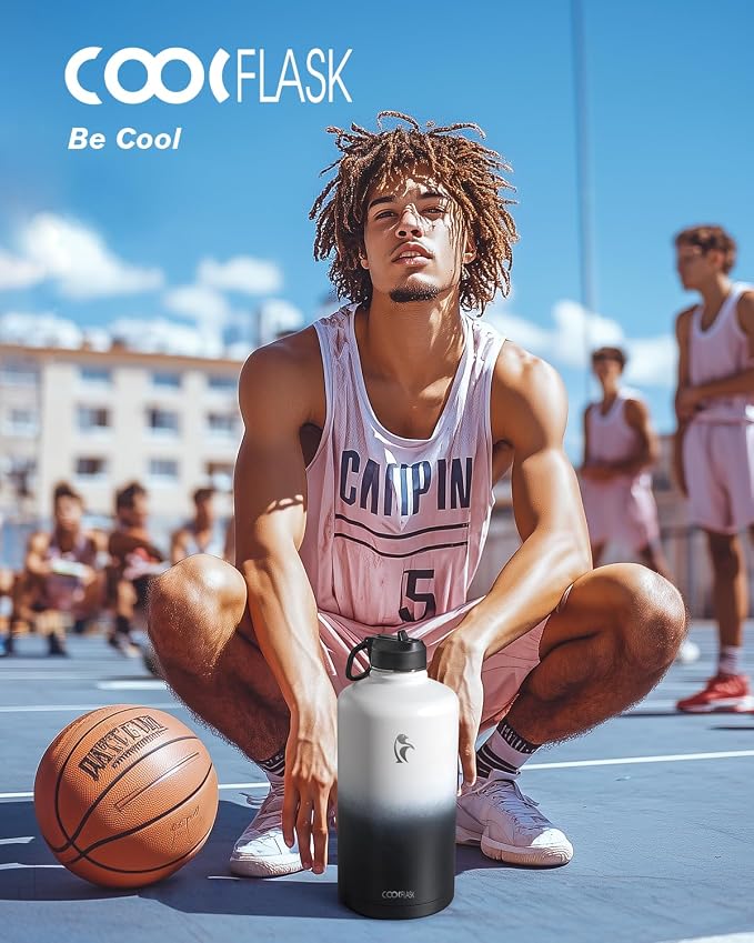 Coolflask 128 oz Gallon Water Bottle Insulated - Image 6