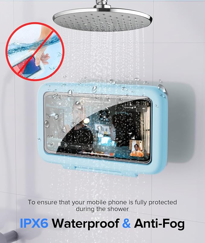 LC-dolida Shower Phone Holder Waterproof Gift - Image 6