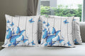 Ambesonne Butterflies Throw Pillow Cushion Case Pack of 4, Modern Accent by Ambesonne