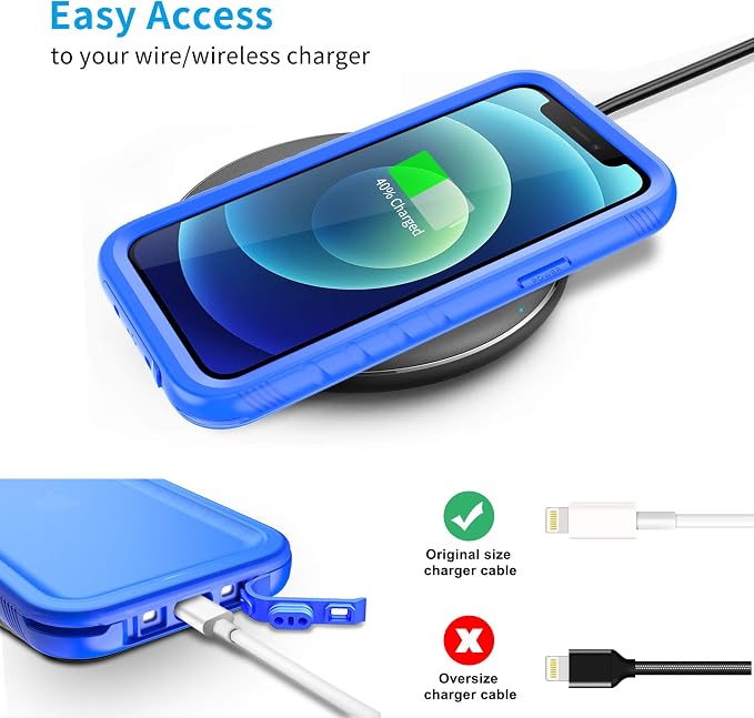 SPORTLINK Compatible with iPhone 12 Pro Max Waterproof Case - Image 5