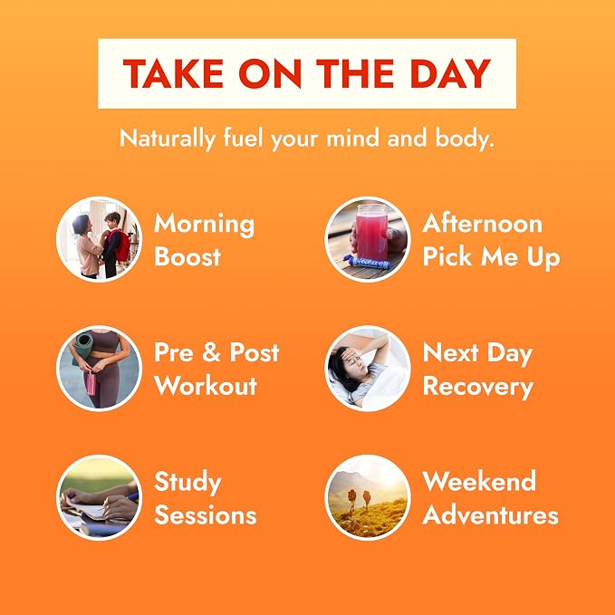 Zipfizz Daily Energy Drink Powder, 20 Pack | 3-in-1 Sustained Energy, Rapid - Image 7