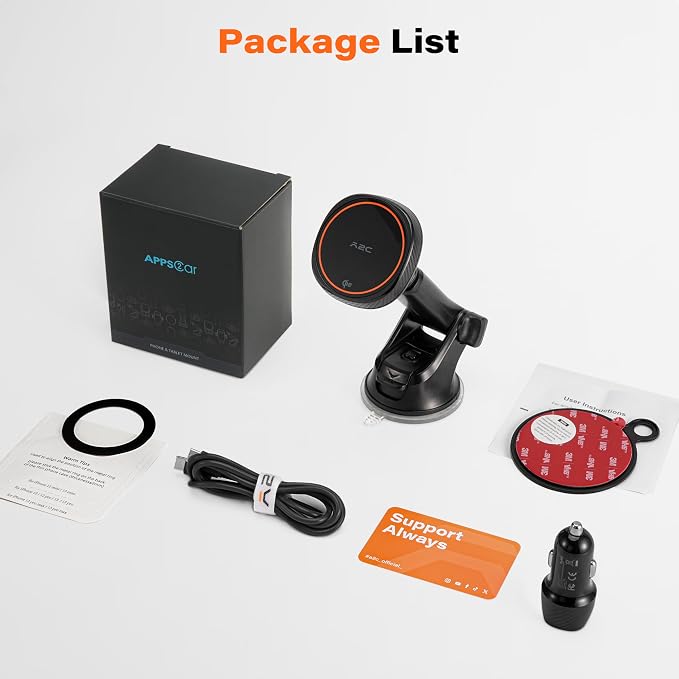 APPS2Car Magnetic Car Phone Mount - Image 6