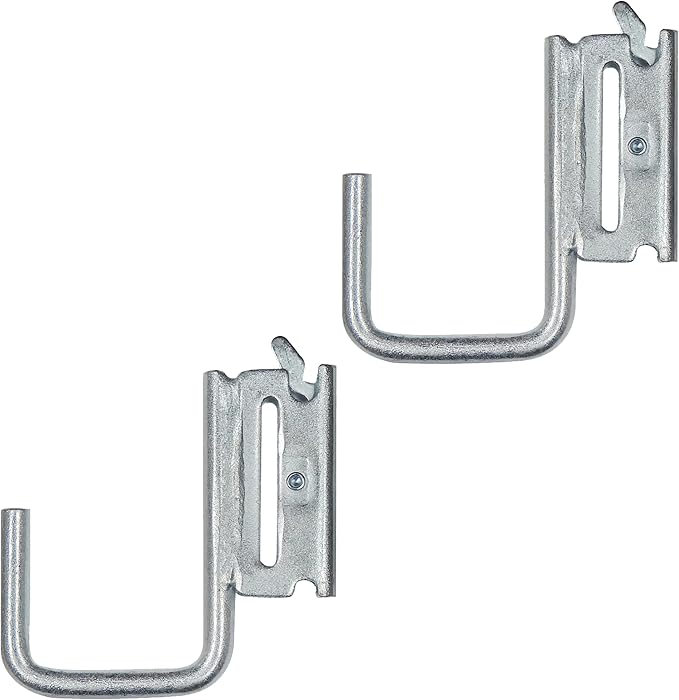 Snap-Loc E-Track Multi-Purpose J-Hook 2 Inch Hanger 2-Pack, Logistic Tie-Down by Snap-LocCargoControlSystems