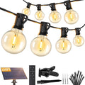 Brightever 100FT Solar String Lights Outdoor by Brightever