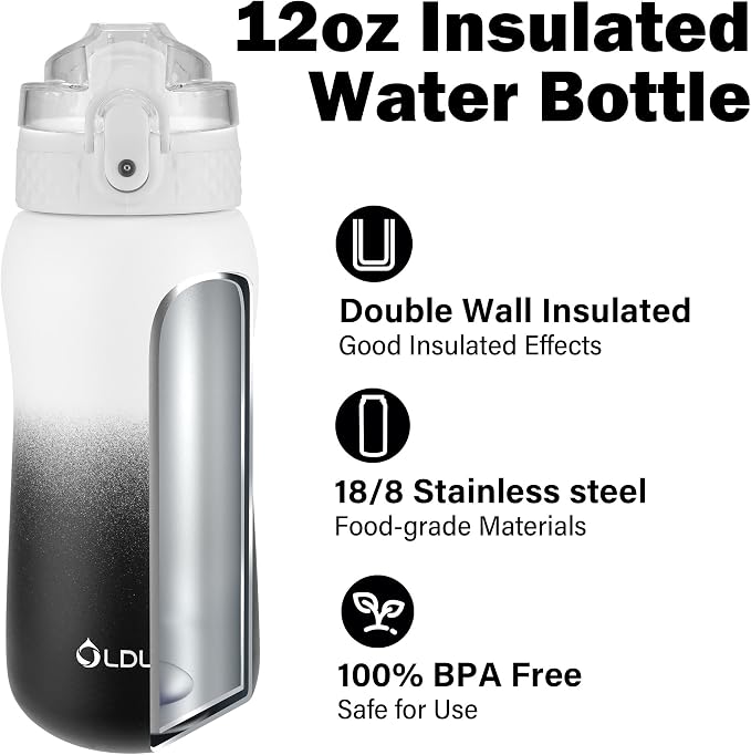 OLDLEY Insulated Water Bottle 12oz Water Bottles - Image 4