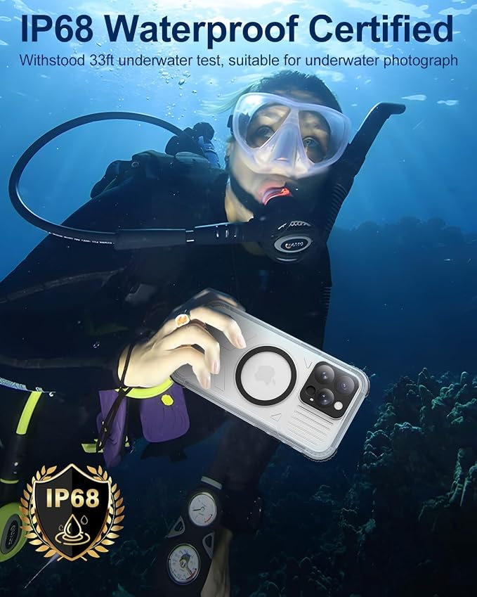 for iPhone 15 Pro Max Waterproof Case - Image 3