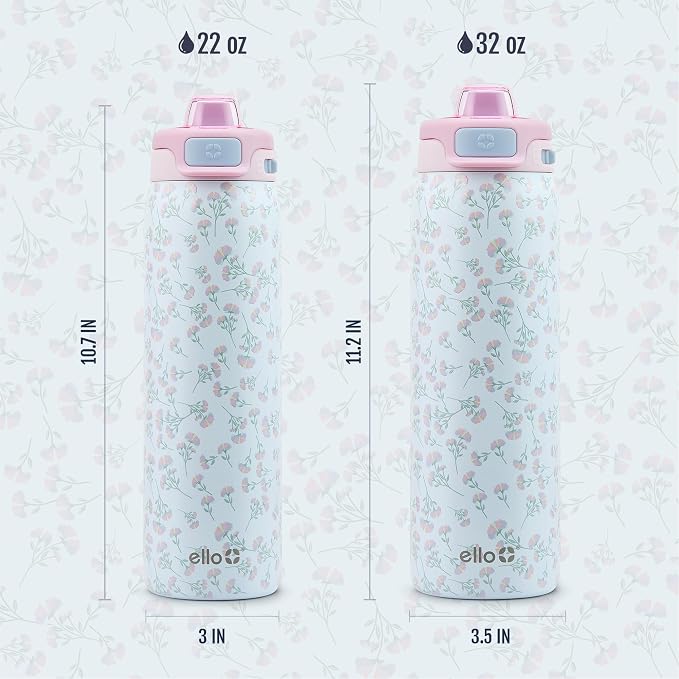 Ello Pop & Fill 22oz Stainless Steel Water Bottle - Image 7