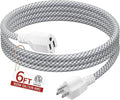 16/3 Braided Extension Cord 6 FT, Braided Extension Cord Flexible & Durable by Skrizcable