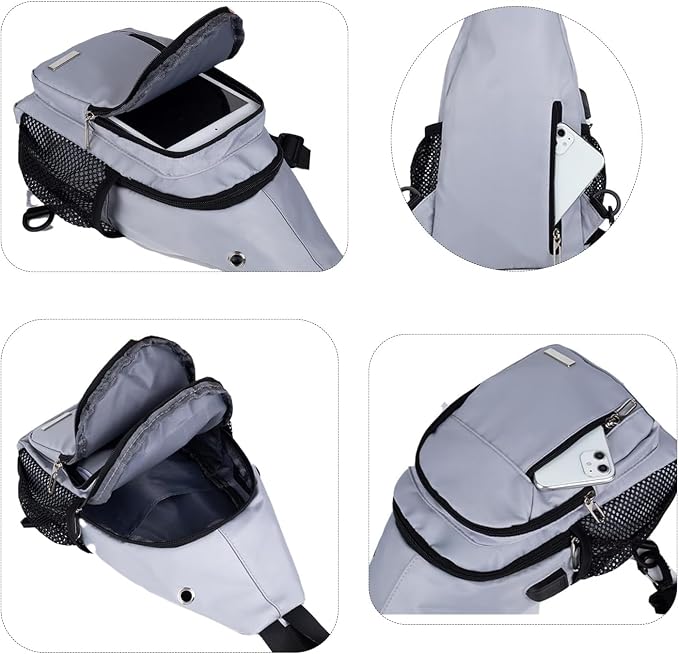 JENAGREEN Waterproof Sling Backpack Crossbody Sling Bag - Image 9