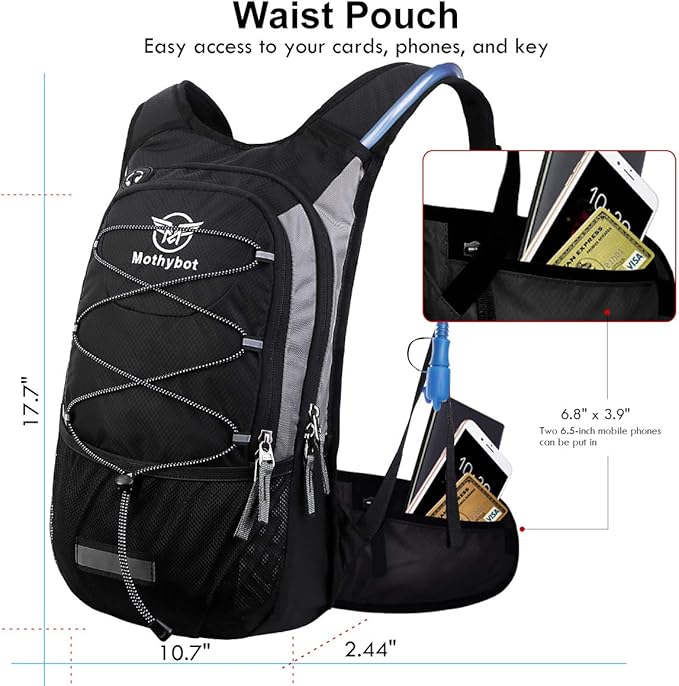 Mothybot Insulated Hydration Backpack Pack - Image 3