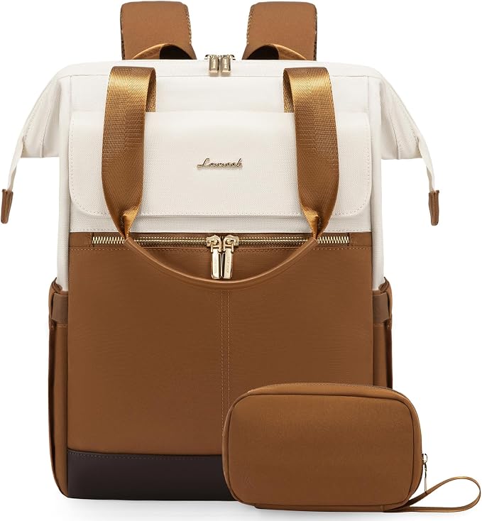 LOVEVOOK Laptop Backpack for Women, 15.6 Inch Work Laptop Bag by LOVEVOOK