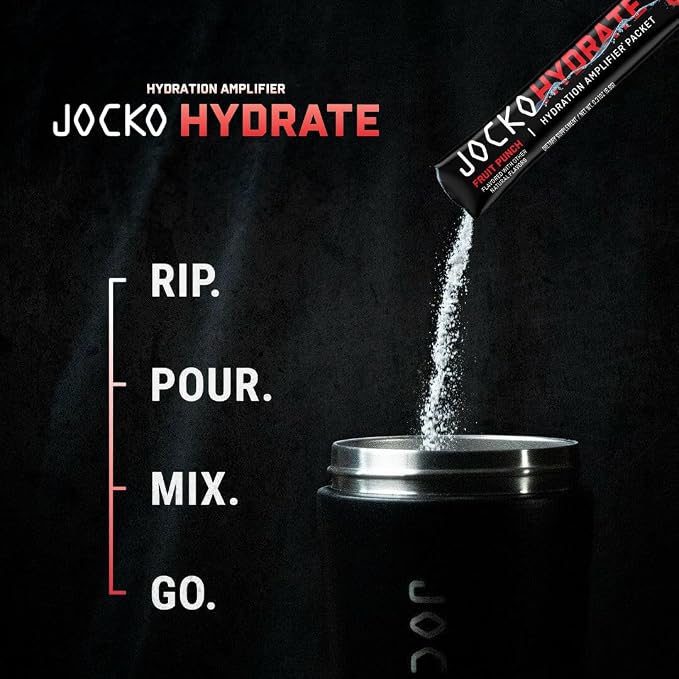 Jocko Fuel Hydrate Electrolytes Powder Packets Low Sugar - Image 9