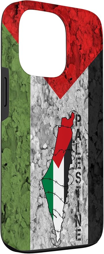 Kufiya PALESTINE Keffiyeh flag, Palestinian Map pattern Case - Image 3
