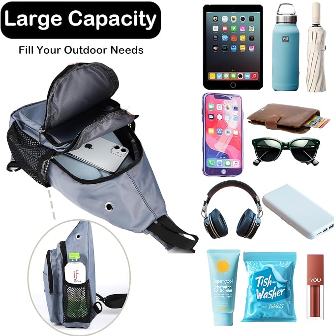 JENAGREEN Sling Backpack Crossbody Sling Bag - Image 9