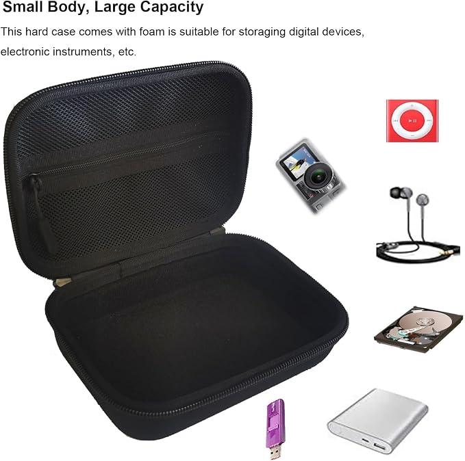 Hard Carrying Case with Customizable Foam Protective Case Outdoor Travel - Image 5