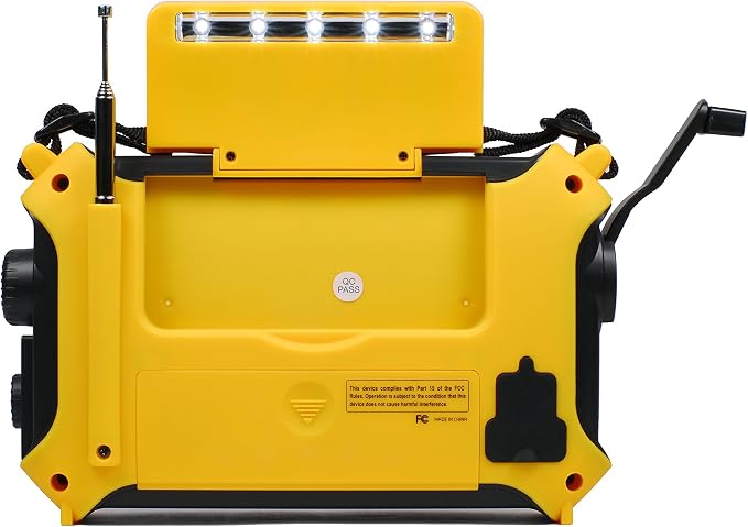 Kaito KA500 5-way Powered Solar Power, Dynamo Crank, Wind Up Emergency - Image 7