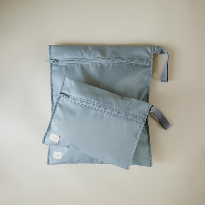 mushie Water Resistant Wet Bags | Large & Small Reusable Storage Bag - Image 2