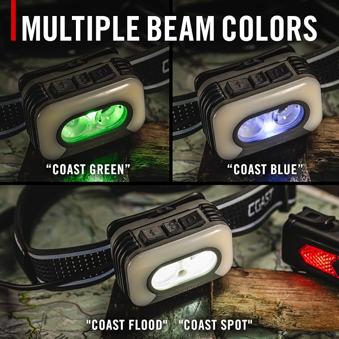 Coast RL35R Voice-Controlled 1100 Lumen Rechargeable LED Headlamp - Image 6