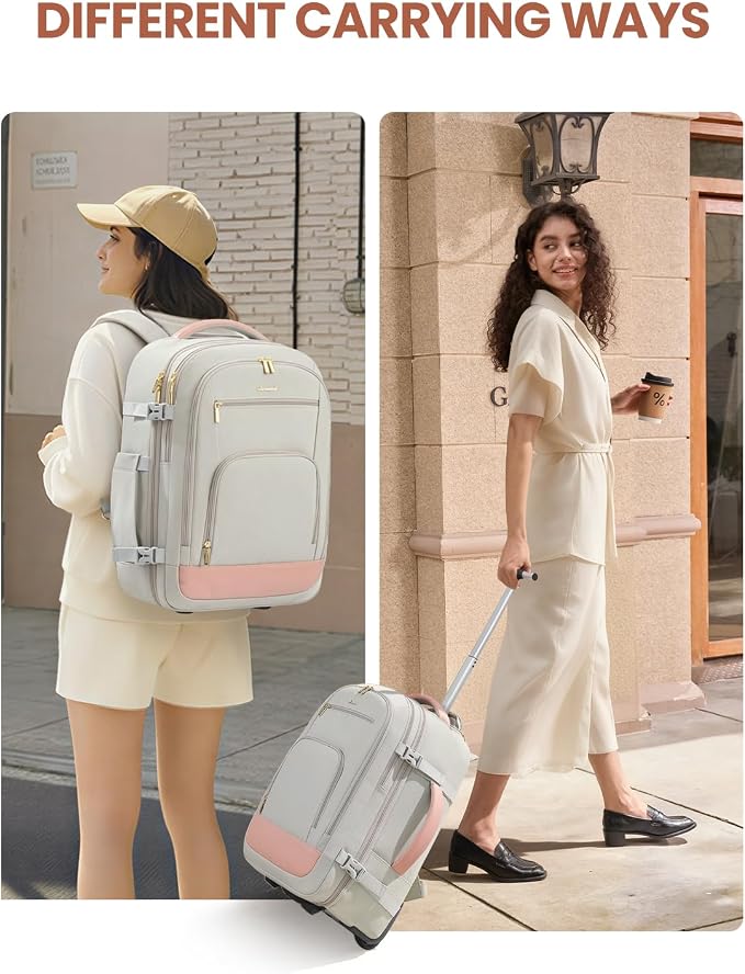 LOVEVOOK 50L Rolling Backpack - Image 2
