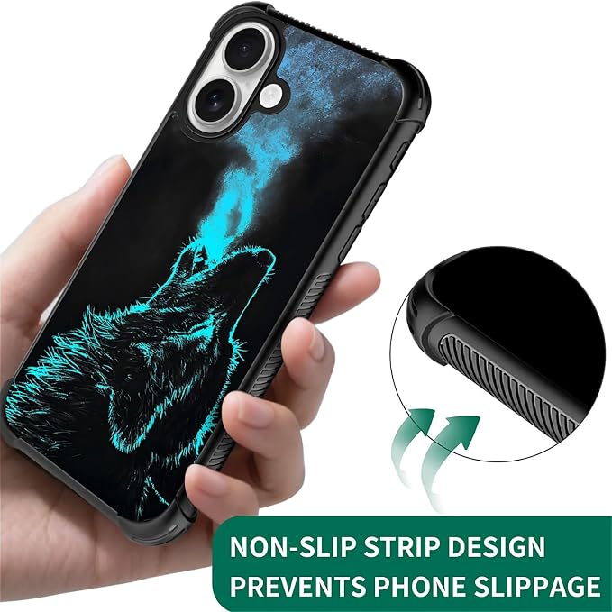 for iPhone 17 Case, for MagSafe Graphic Design for Girl Boy Soft Silicone Hard - Image 4