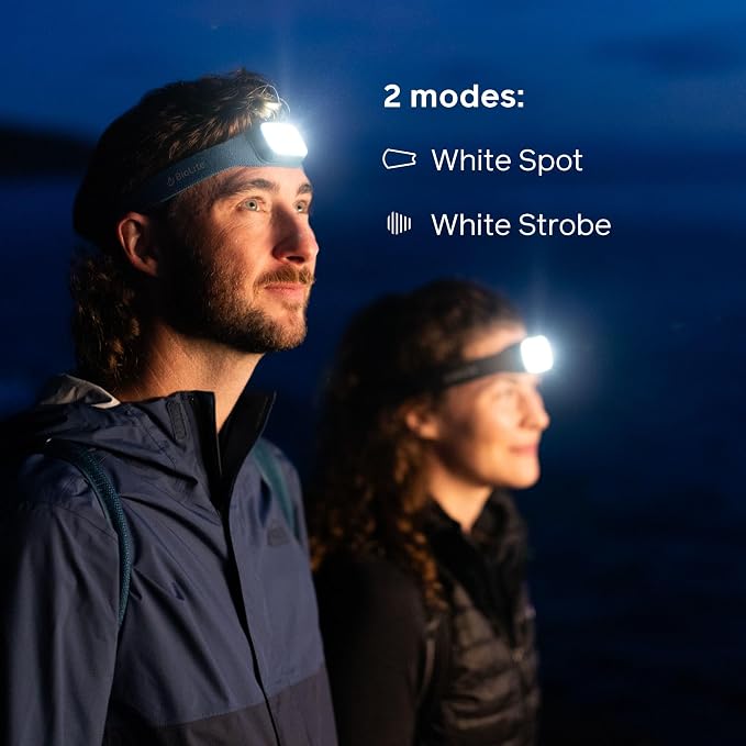 BioLite Range 300 Waterproof, Fast-Charging Rechargeable Headlamp, Slate Blue - Image 6