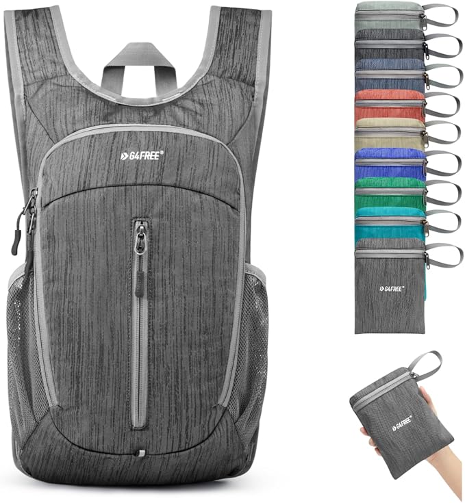 G4Free 10L Hiking Backpack Small Travel Hiking Daypack Lightweight Packable - Image 7