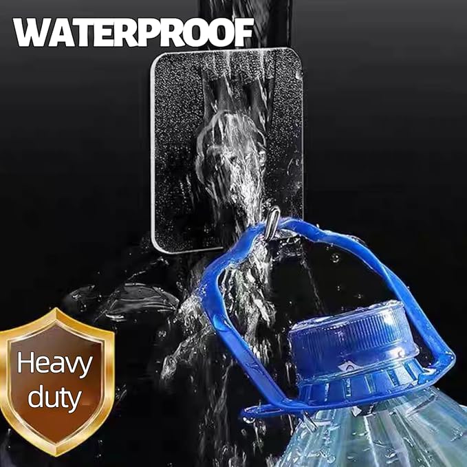 DDMY Heavy Duty Hook 24 Pack Self Adhesive Hooks - Image 3