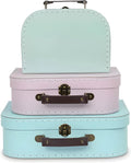 Jewelkeeper Paperboard Suitcases by Jewelkeeper