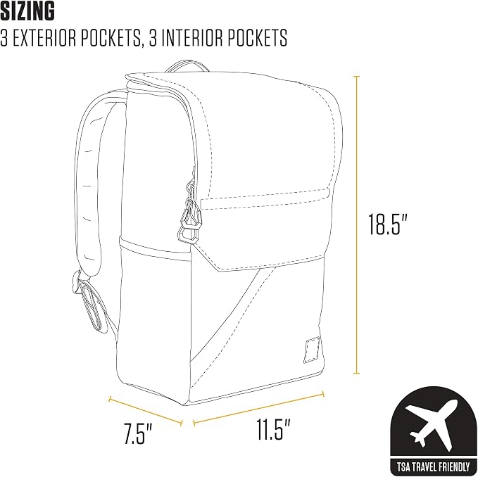Carhartt 21L Top-Load Backpack, Durable Water Resistant Coated Canvas Base W/ - Image 6