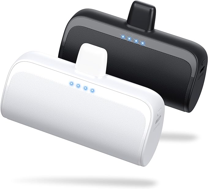 Mini Portable Charger for iPhone 5200mAh, 20W PD Fast Charging Power Bank for by LanLuk