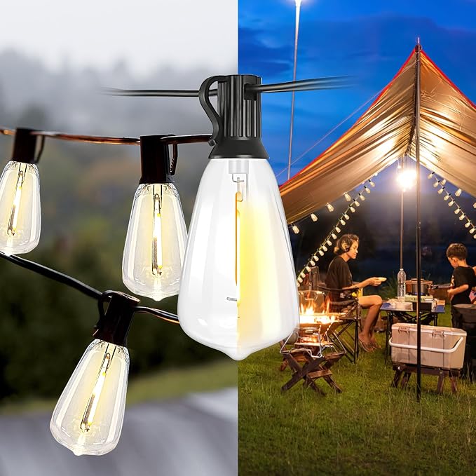 Bdrofn 200FT Solar String Lights Outdoor Waterproof, Solar Patio Lights - Image 3
