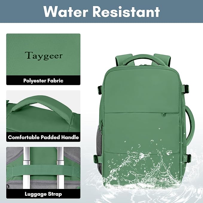 Taygeer Travel Backpack for Women, Carry On Backpack - Image 8