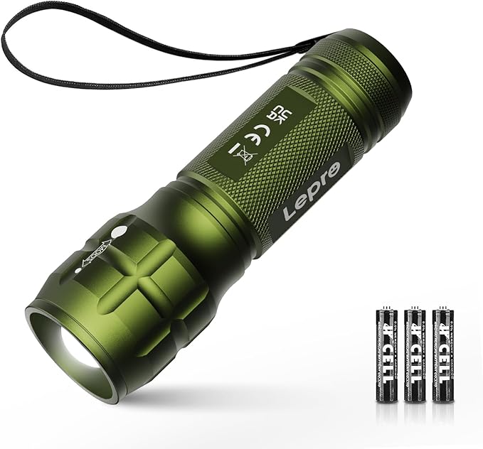 Lighting EVER LED Flashlights High Lumens, Small Flashlight, Waterproof by LightingEVER