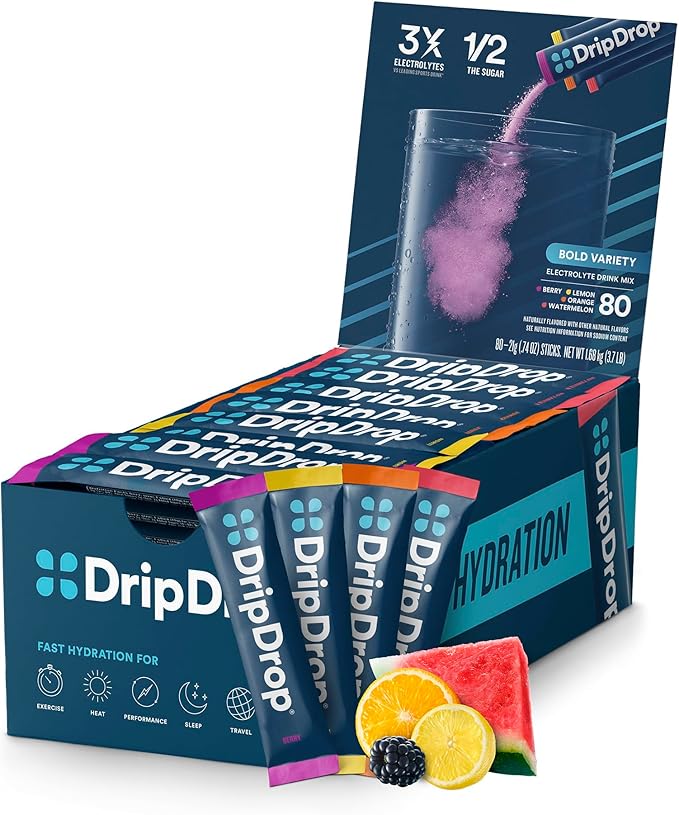 DripDrop Hydration Packets by DripDrop