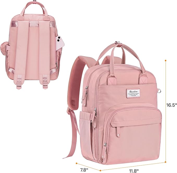 RUVALINO Diaper Bag Backpack, Maternity Baby Changing Bags - Image 8