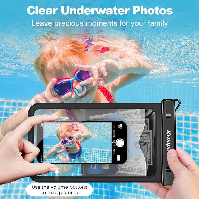 Rynapac [Up to 10" Large Waterproof Phone Pouch - Image 5