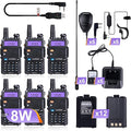 BaoFeng Radio UV-5R 8W Ham Radio 144-148Mhz/420-450Mhz + 1pcs TIDRADIO Driver by BAOFENG