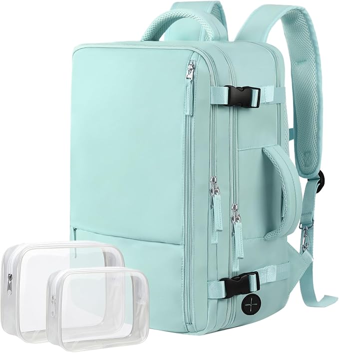 Hanples Large Travel Backpack for Women as Person Item Flight Approved by Hanples